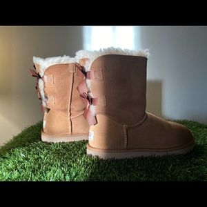 UGG boots with bow